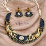 Mor Mahal Collar Set