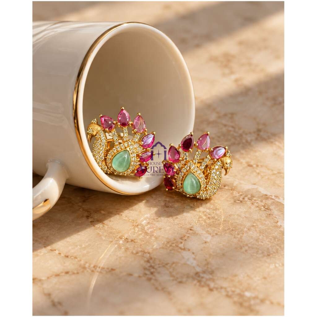 Indian Jewelry, earrings, jadau, kundan, usa
